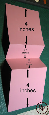 easel card dimensions