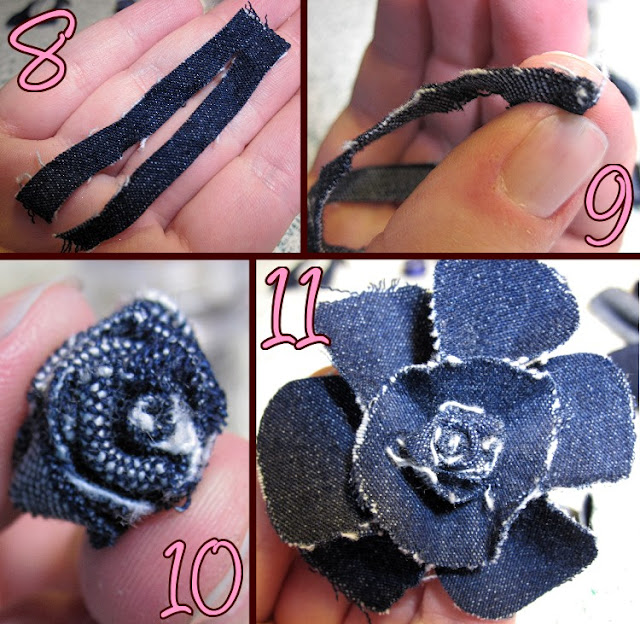 DIY Mother's Day brooch flower directions