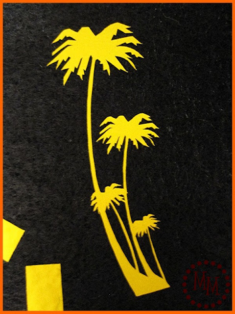 DIY Toddler Pirate Costume - heat transfer vinyl decorative details