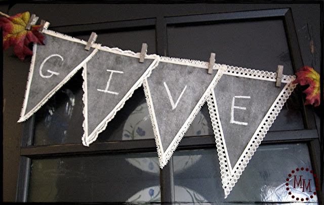 lace on bunting
