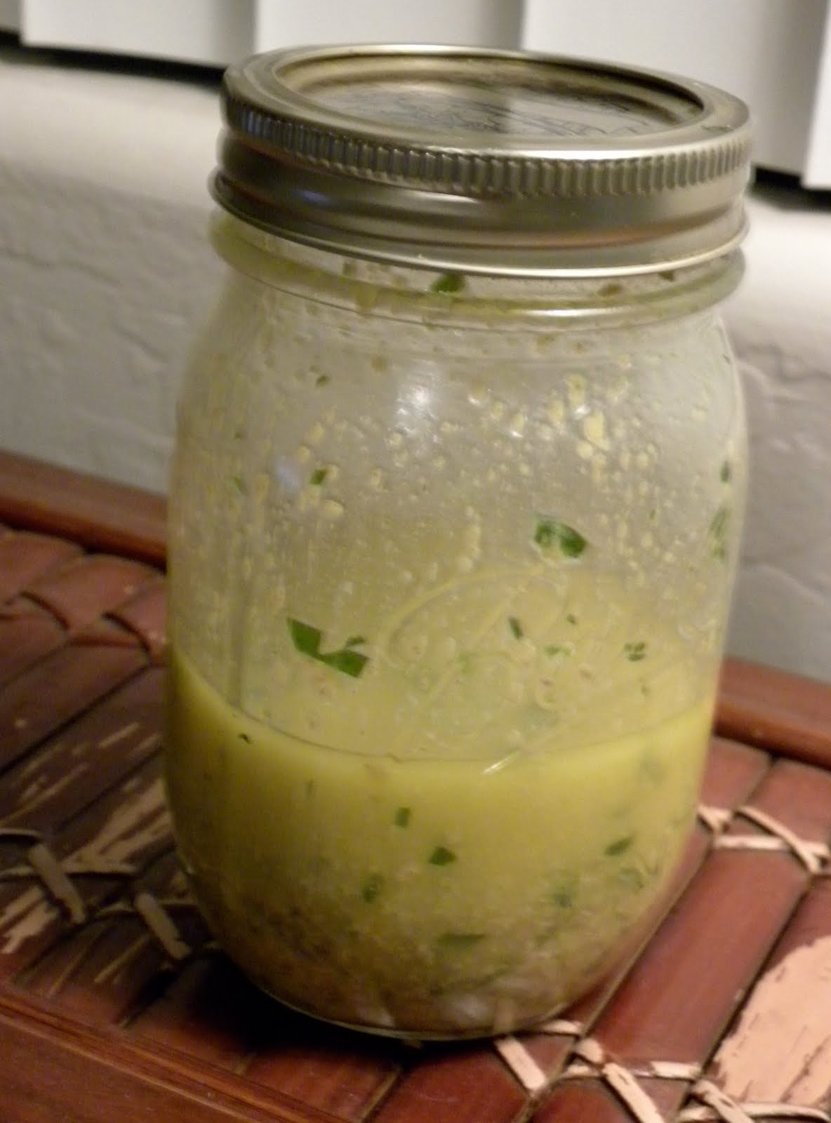 The Girls' Recipe Box stephie's lemon tarragon vinaigrette.