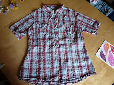 My Rose Valley: Country shirt make over