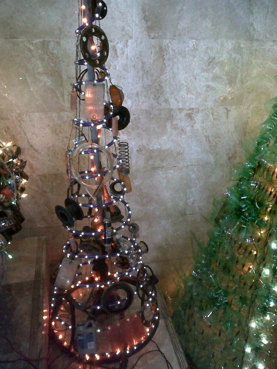 It s All About My Stories And Interests Christmas Tree Making Contest 2010 Let Waste Be