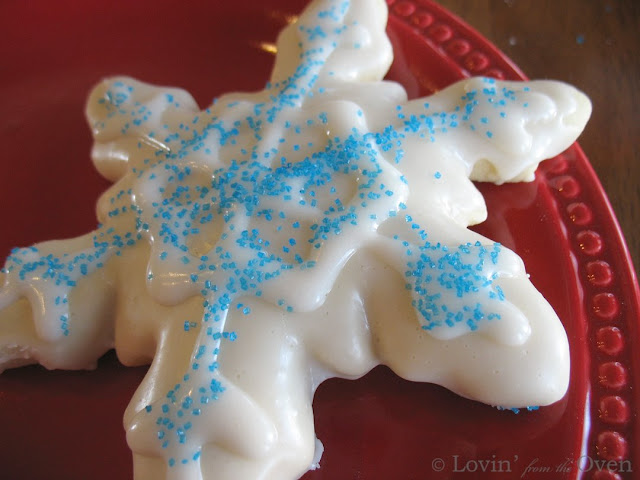 Snowflake Soft Sugar Cookie