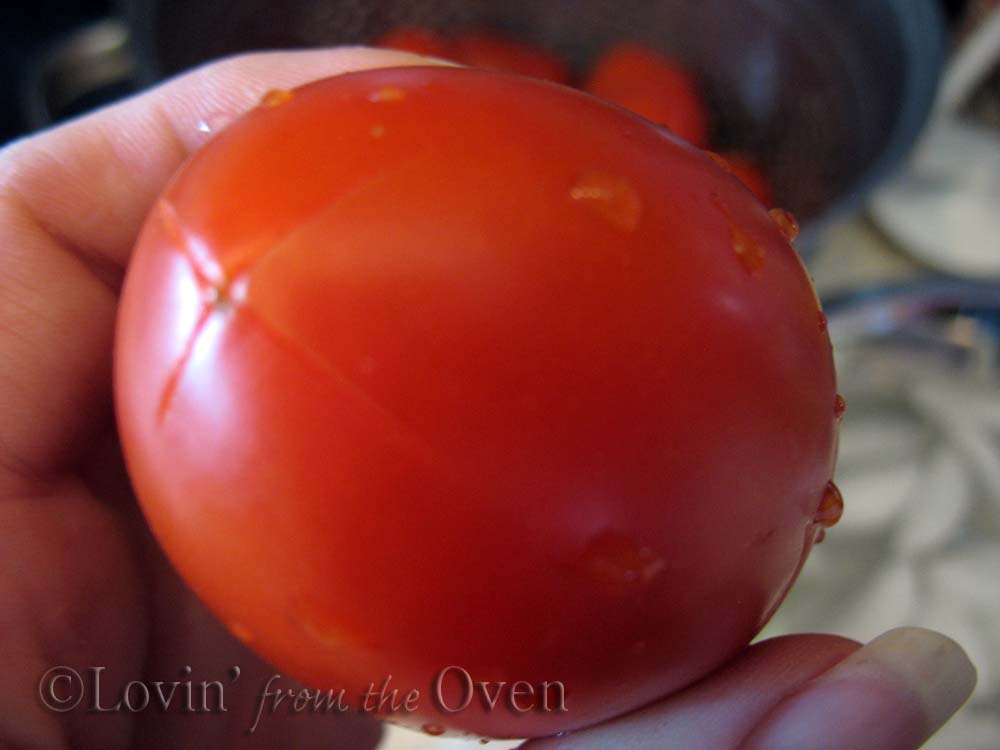 Frieda Loves Bread Kitchen Tip Peeling Tomatoes