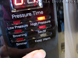 pressure electric cooking step cooker beef minutes timer getting know bread pushed button