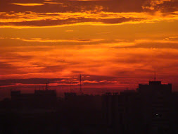 Bucharest Sky on Fire