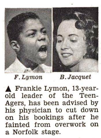 Who was frankie lymon really married to
