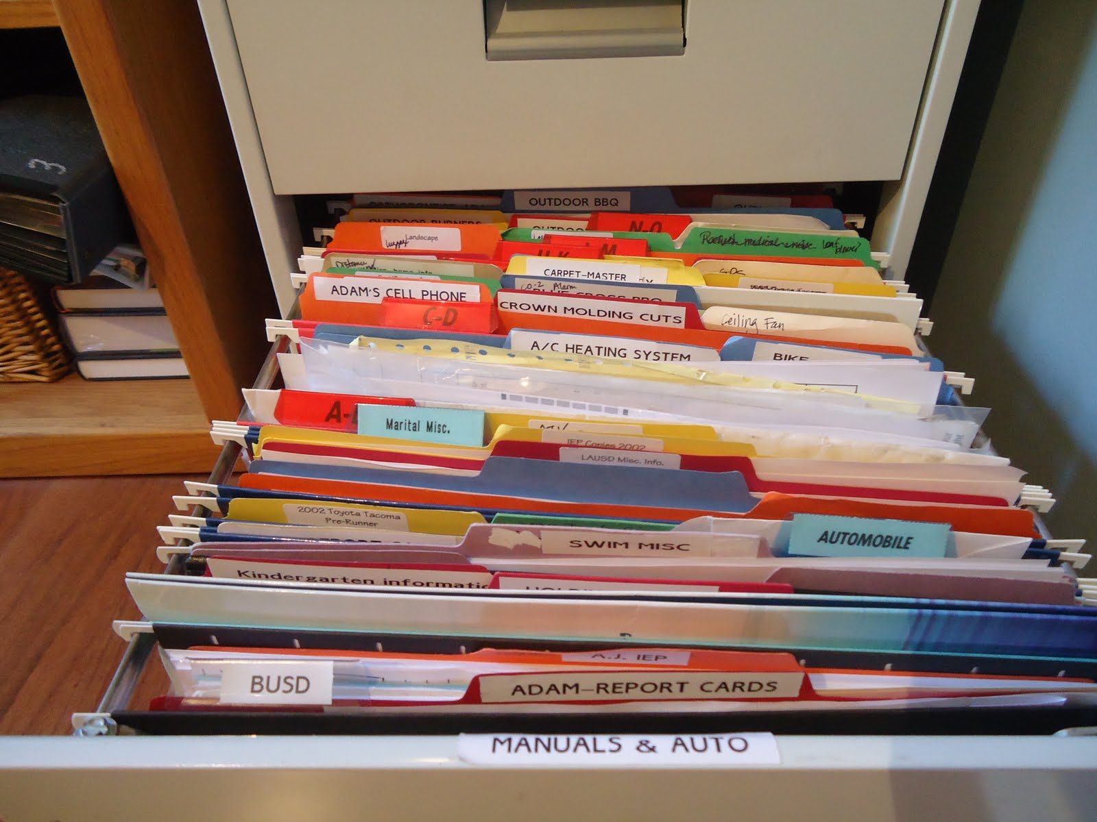 What's your filing system (part 2) Organizing your office