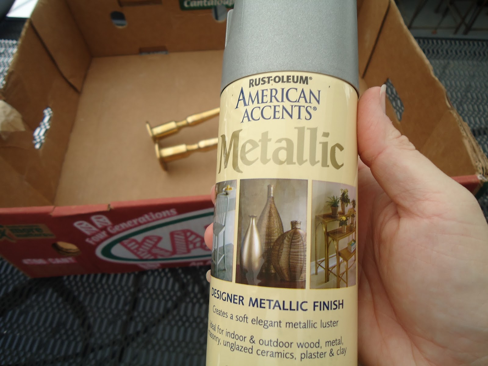 Painting brass Organizing Made Fun Painting brass