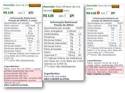 rotulagens+2+suco Rotulagem Nutricional