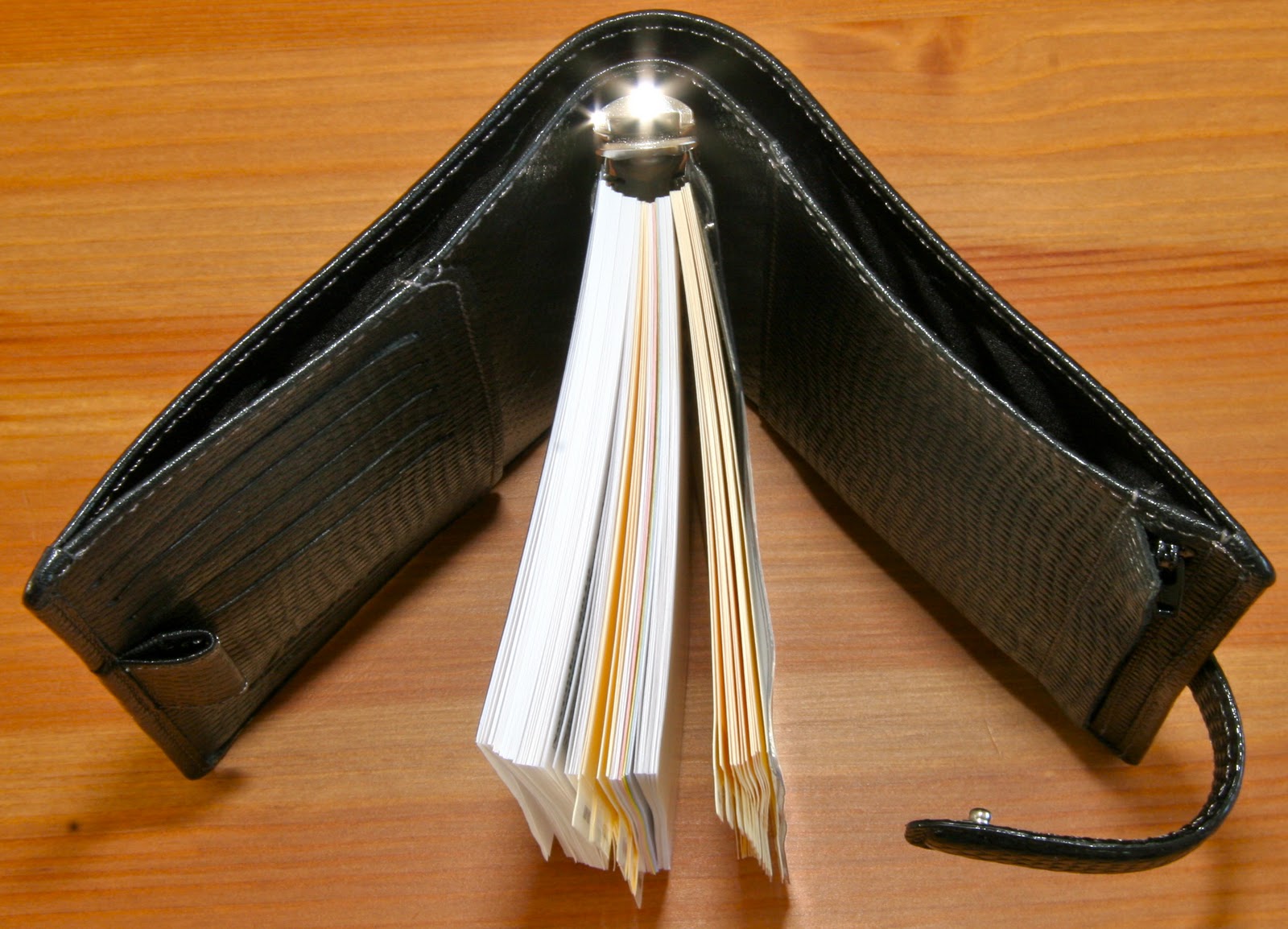 Philofaxy Wallet Pockets.