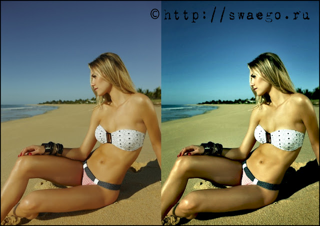 Имитация Ломографии+Акцентирование на объекте в Photoshop CS5.