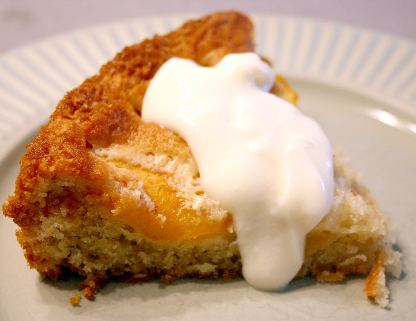 Of Soup And Love Summer Stone Fruit Cake With Honeyed Yogurt
