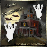 Halloween eCard Ghosts & Haunted House Halloween eCard