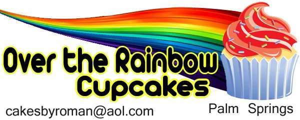 Over the Rainbow Cupcakes - Palm Springs
