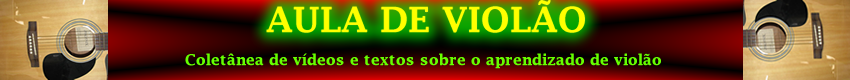 Aulas de violão