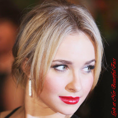 The Lady In Red Nuance On Hayden Panettiere Face