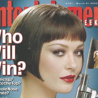 Catherine Zeta-Jones Beautiful Face On Entertainment Weekly 21 March 2003