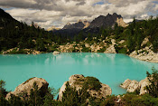 Lago Sorapis. Dolomite. Xullo 2010