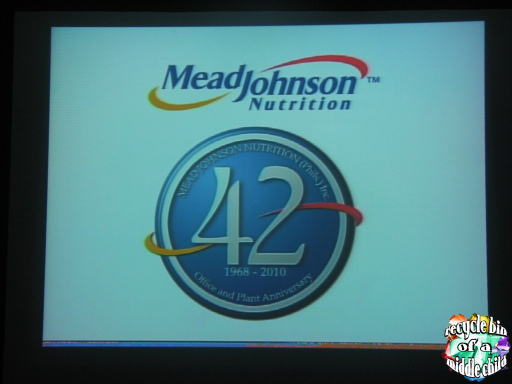 Mead Johnson Celebrates Nutrition on their 42nd Year Recycle Bin of a