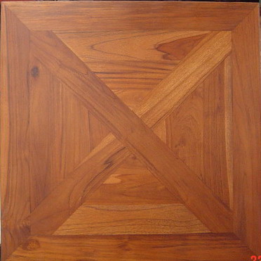 TEAK MOSAIC TILE - 70 cm x 70 cm