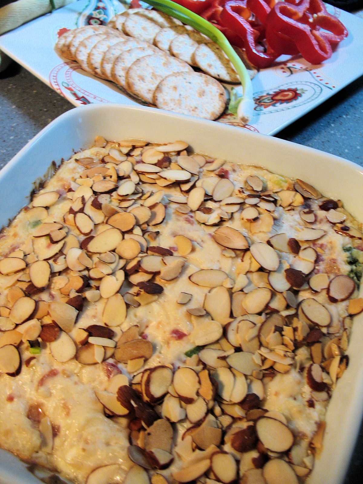 Cheese us, Christ! Swiss Bacon Dip