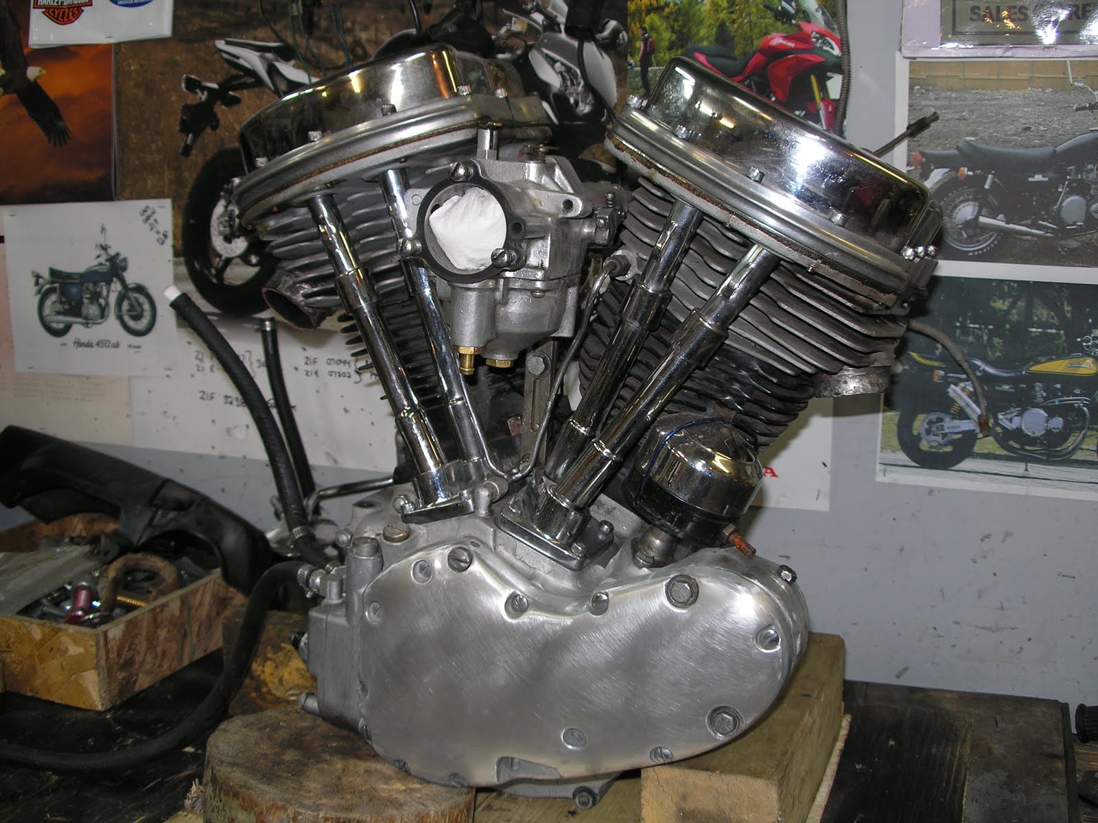 harley panhead parts ebay