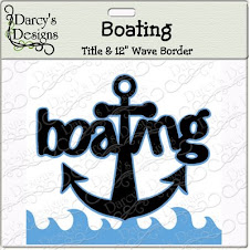 Boating Title & 12" Wave Border