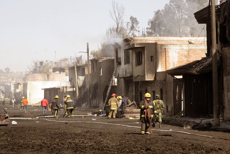 Imagenescomunicate: Explosión de ductos de Pemex en San Martín Texmelucan