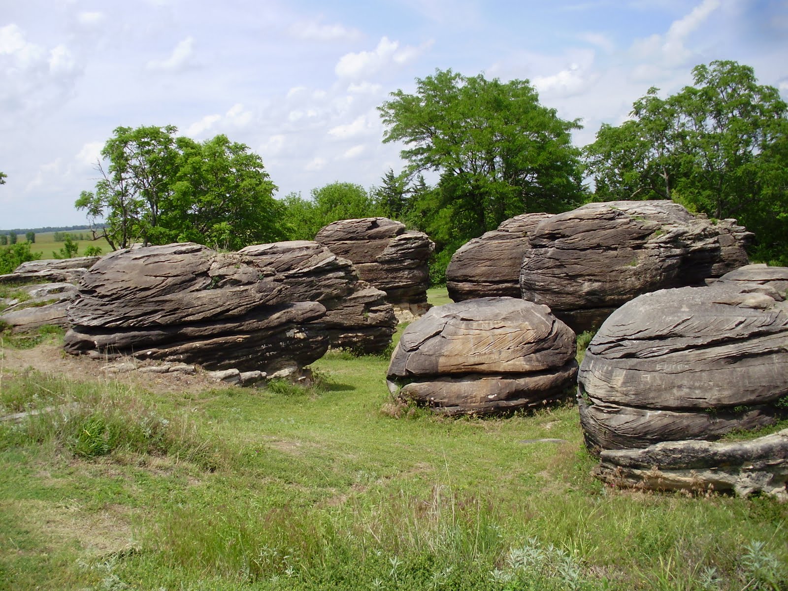 Life at 55 mph Rock City in Minneapolis, Kansas (click here for more info)