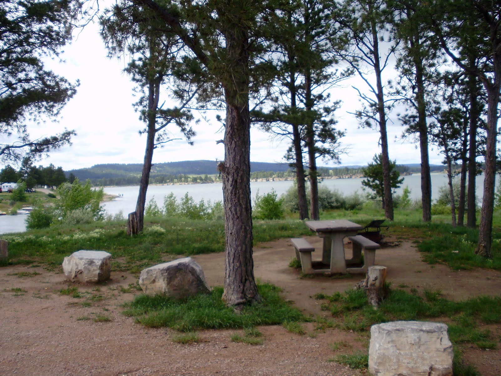 Life at 55 mph Keyhole State Park in Pine Haven, Wyoming in their