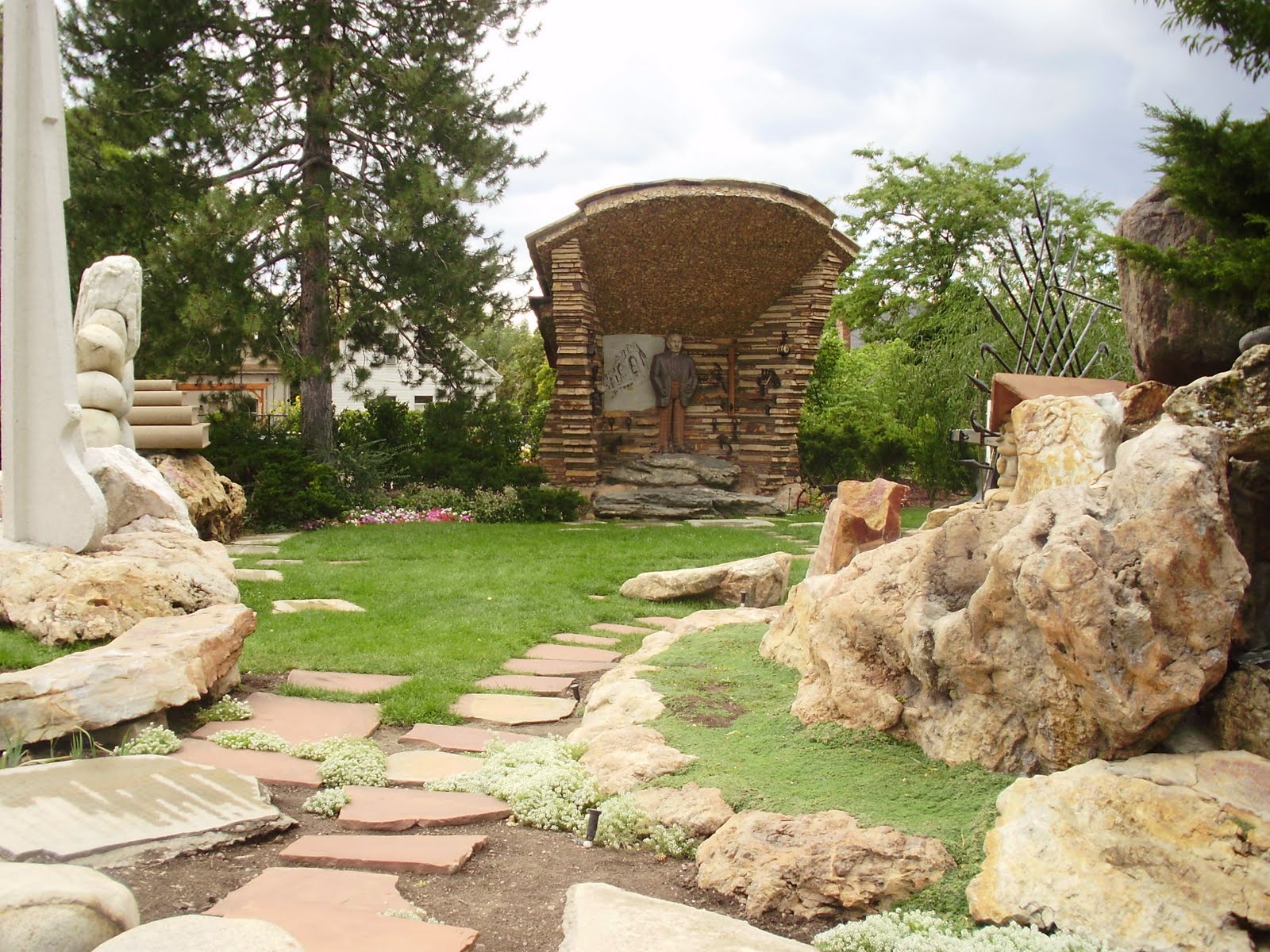 Life at 55 mph Gilgal Sculpture Garden in Salt Lake City, Utah (click