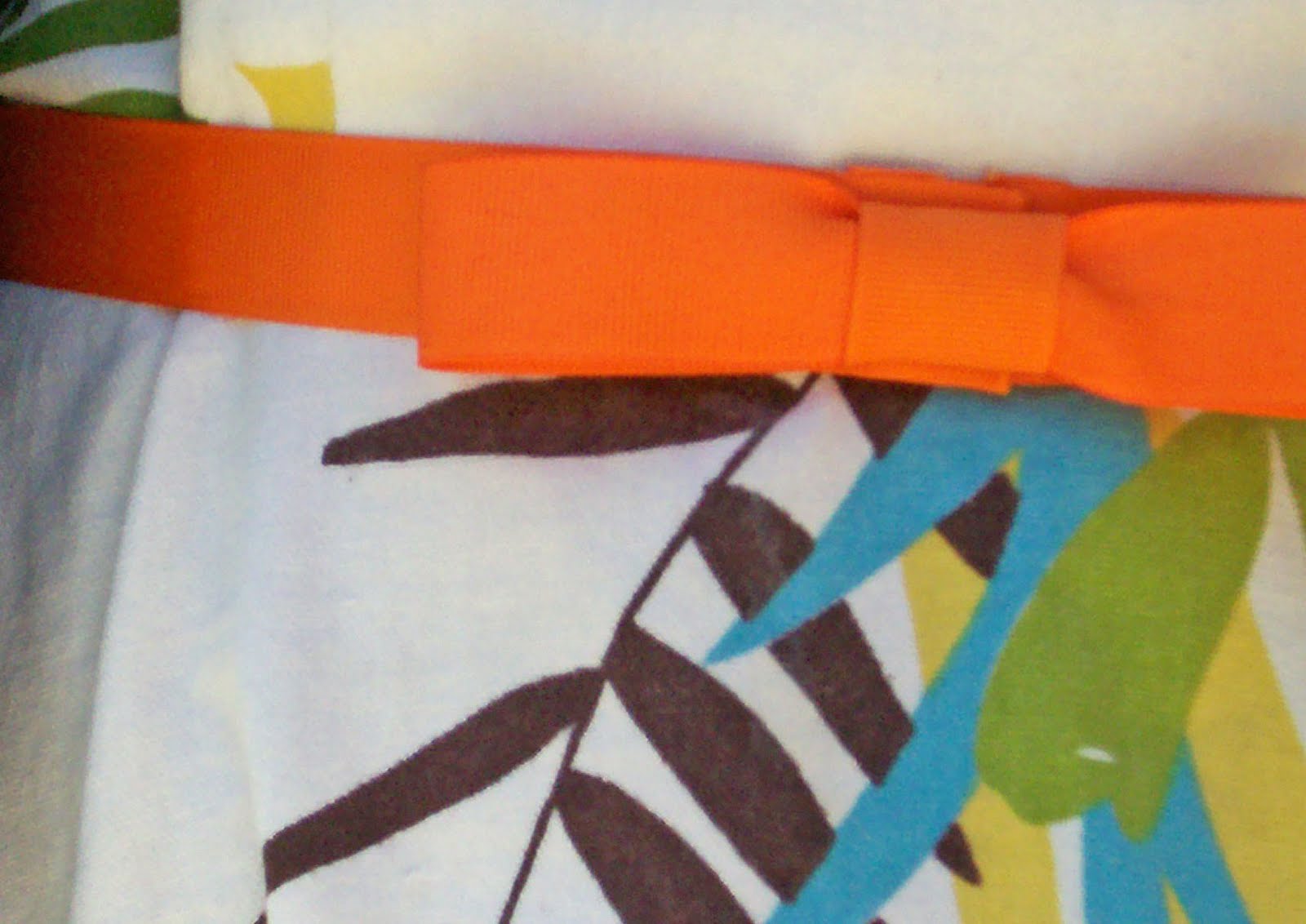 As I Said...: Debut of the Quick Ribbon Belt