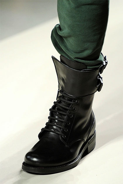 Style in Town: Bottega Veneta Military Boots Fall/Winter 2010