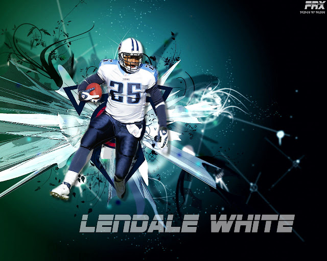 NFL Wallpapers: Lendale White - Tennessee Titans