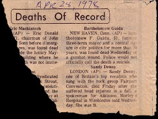 denny sandy 2009 death december