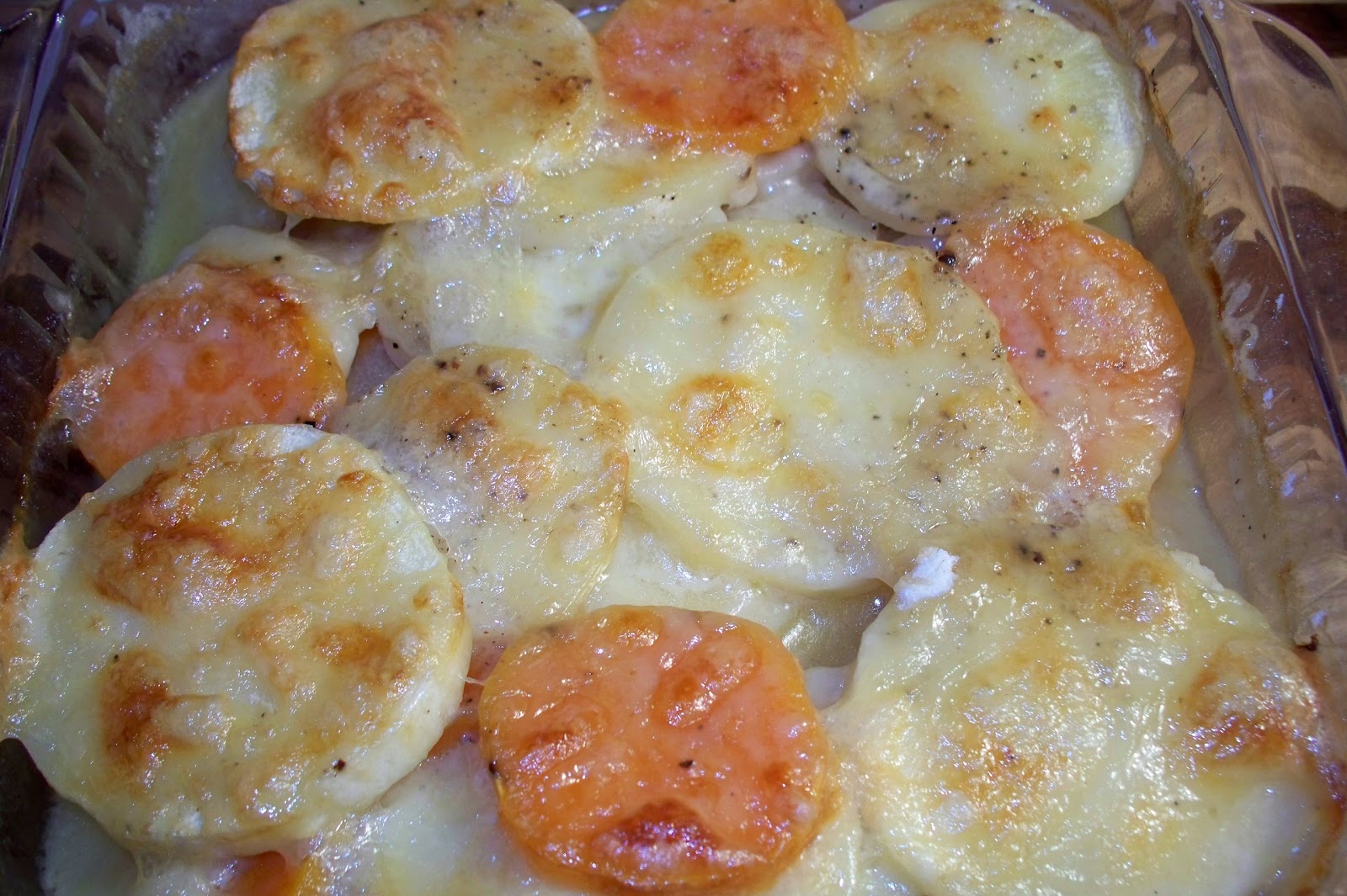 THE FOOD OF LOVE TURNIP AND SWEET POTATO GRATIN