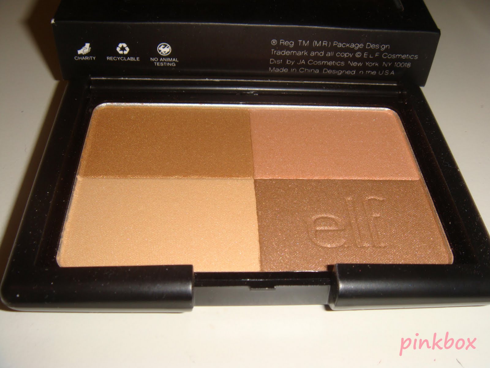 Pinkbox Makeup ELF Warm Bronzer Review