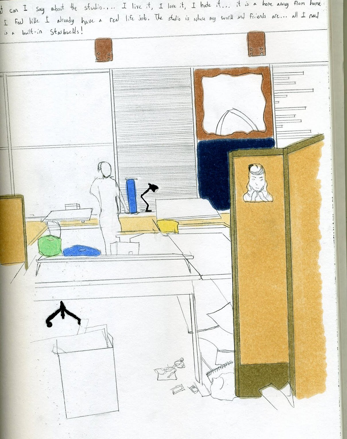 My Point of View Clue 1, Sketching Scavenger Hunt, My Job.