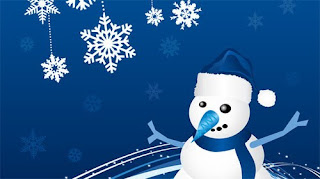 Christmas Snowman Desktop Backgrounds