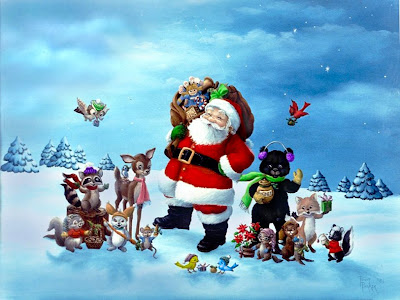 Free Snowy Christmas Desktop Wallpapers