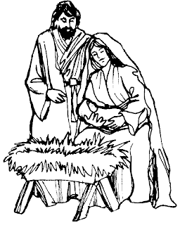 Religious Christian Christmas Coloring Pages