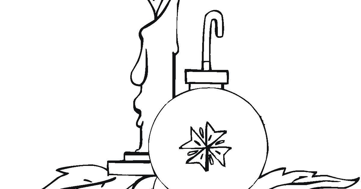 Christmas Ornaments Coloring Pages Christmas Ornament Coloring Sheets 