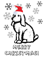 xmas holidays for coloring pages