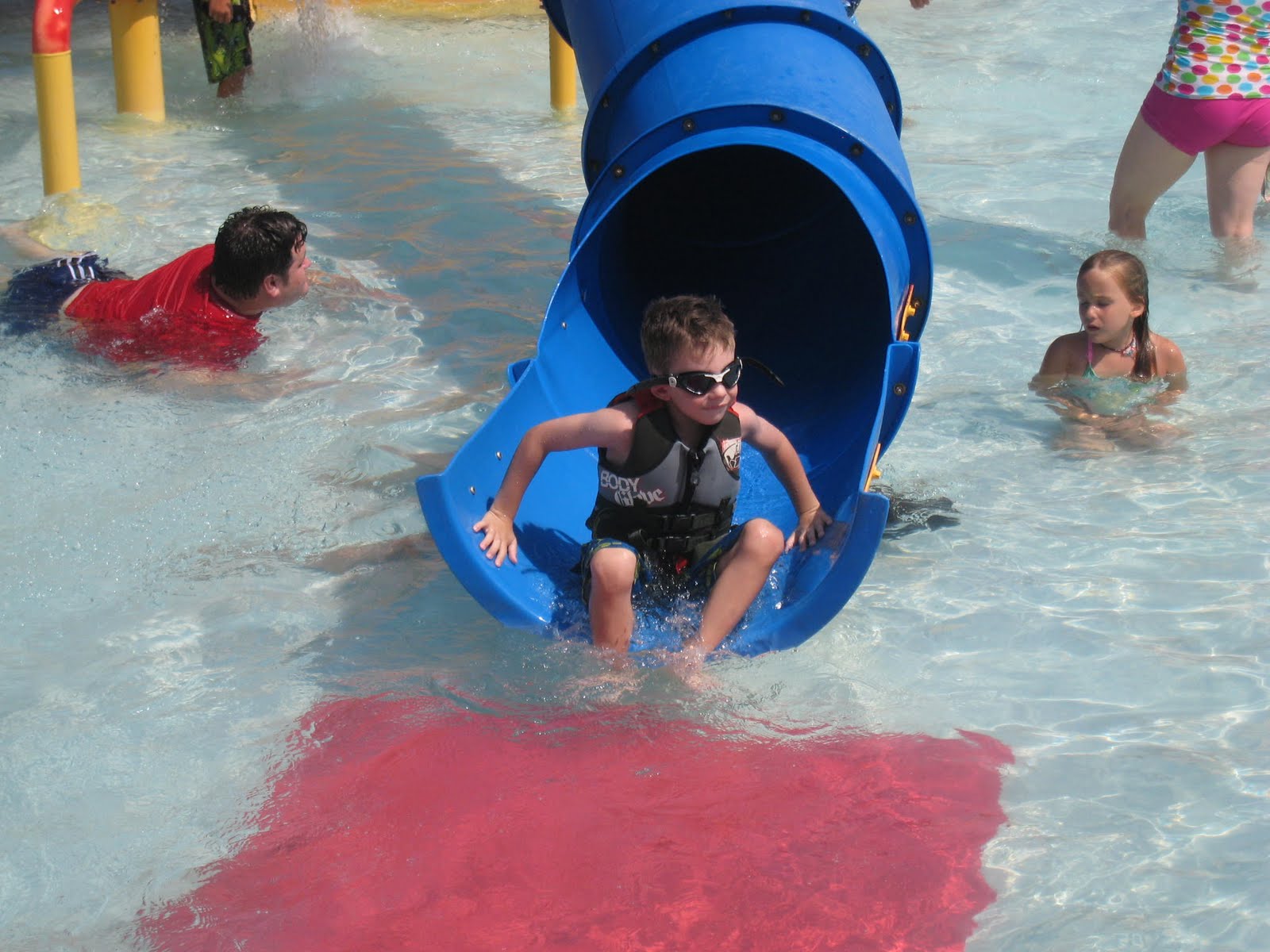 Watching Jackson grow up!: Mahoney State Water Park- July 29, 2010