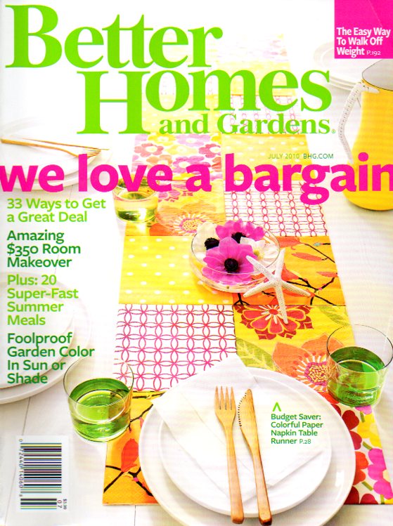 marcus hay fluff N stuff Better Home and Gardens Magazine/ Covers