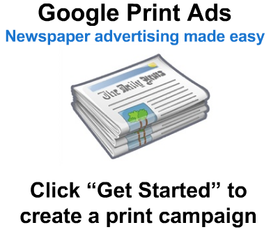Google Print Ads