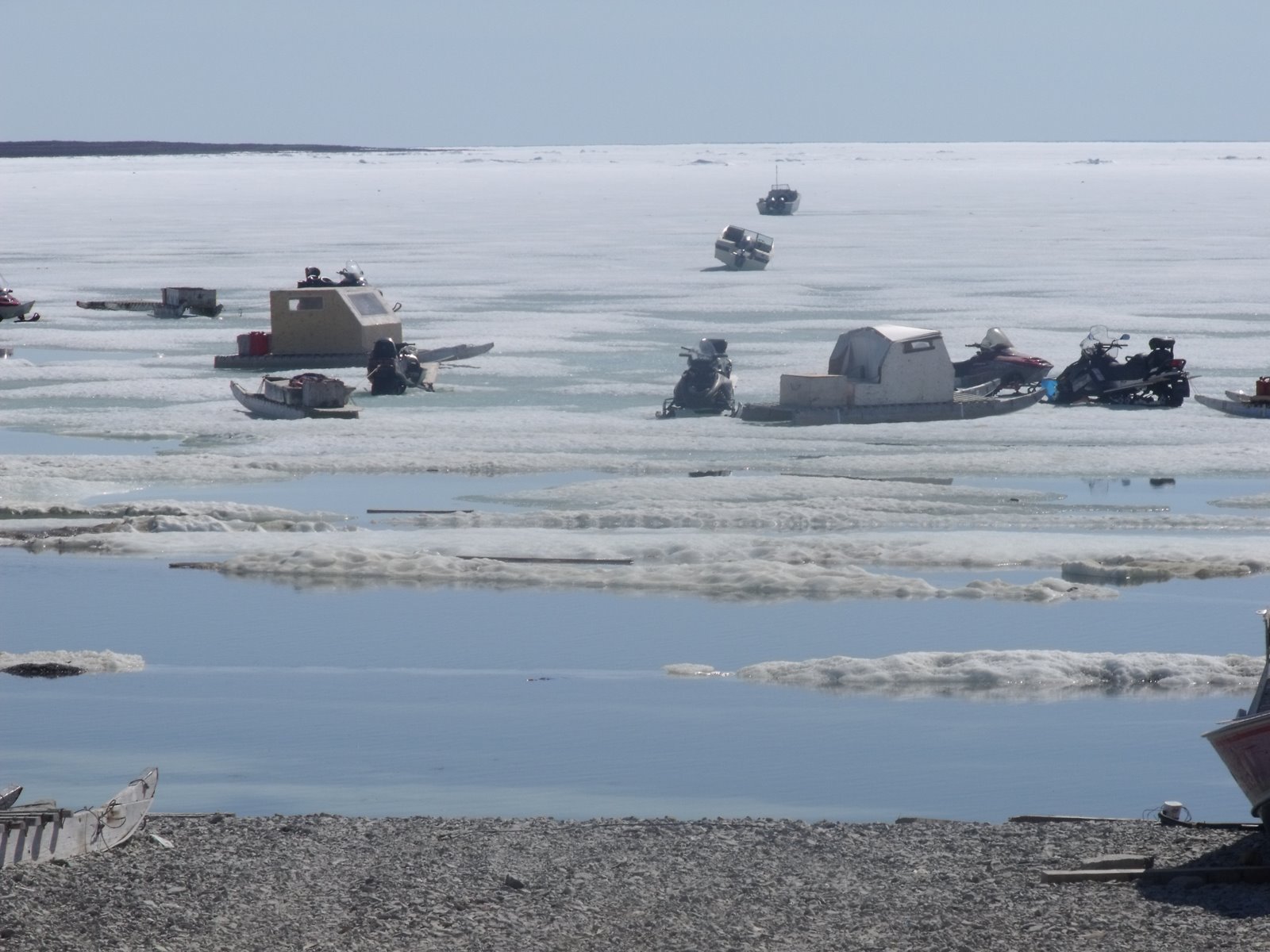 The Funky Mamas in Nunavut June 2010! Leaving Iqaluit Entering The