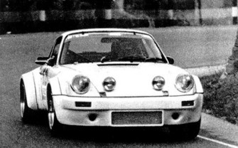 Josep Trabal, amb Porsche 911 Carrera RSR guanyador de la prova disputada al 1978